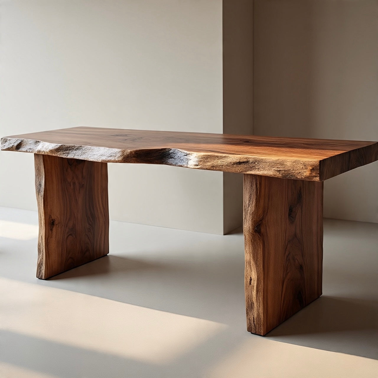 Live Edge Ambrosia Maple Desk