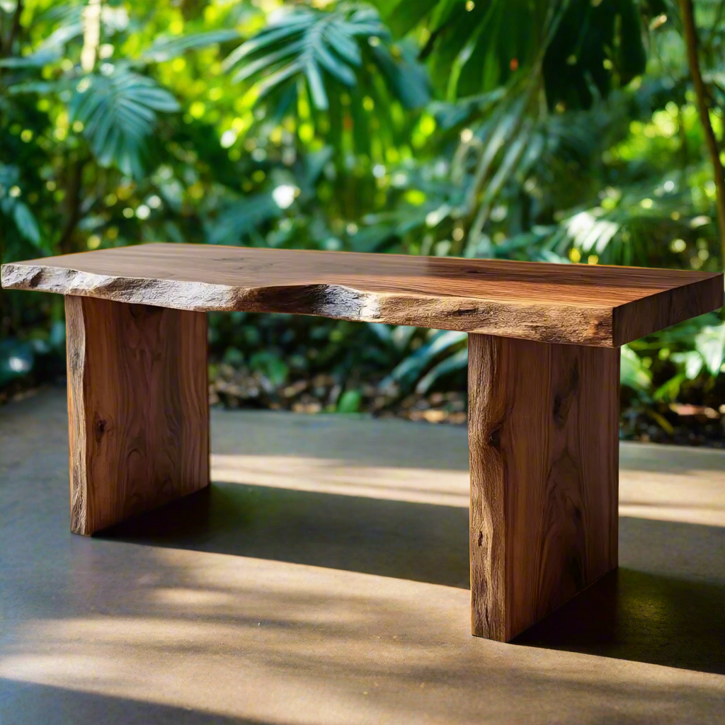 Live Edge Ambrosia Maple Desk