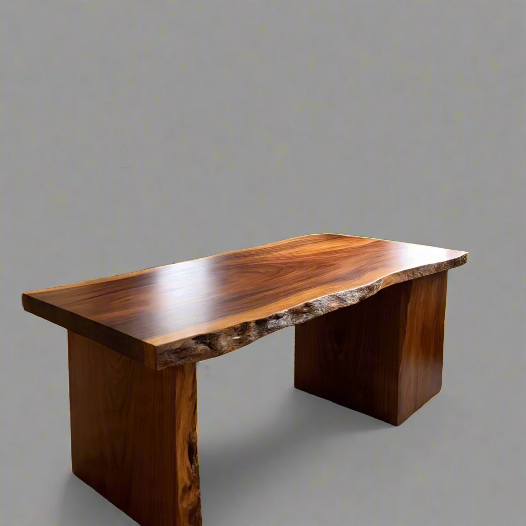 Live Edge Mahogany Desk