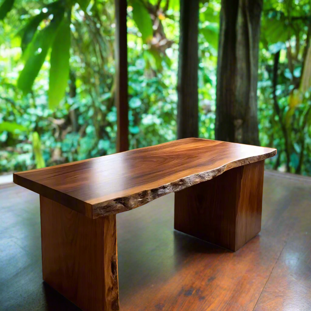 Live Edge Mahogany Desk