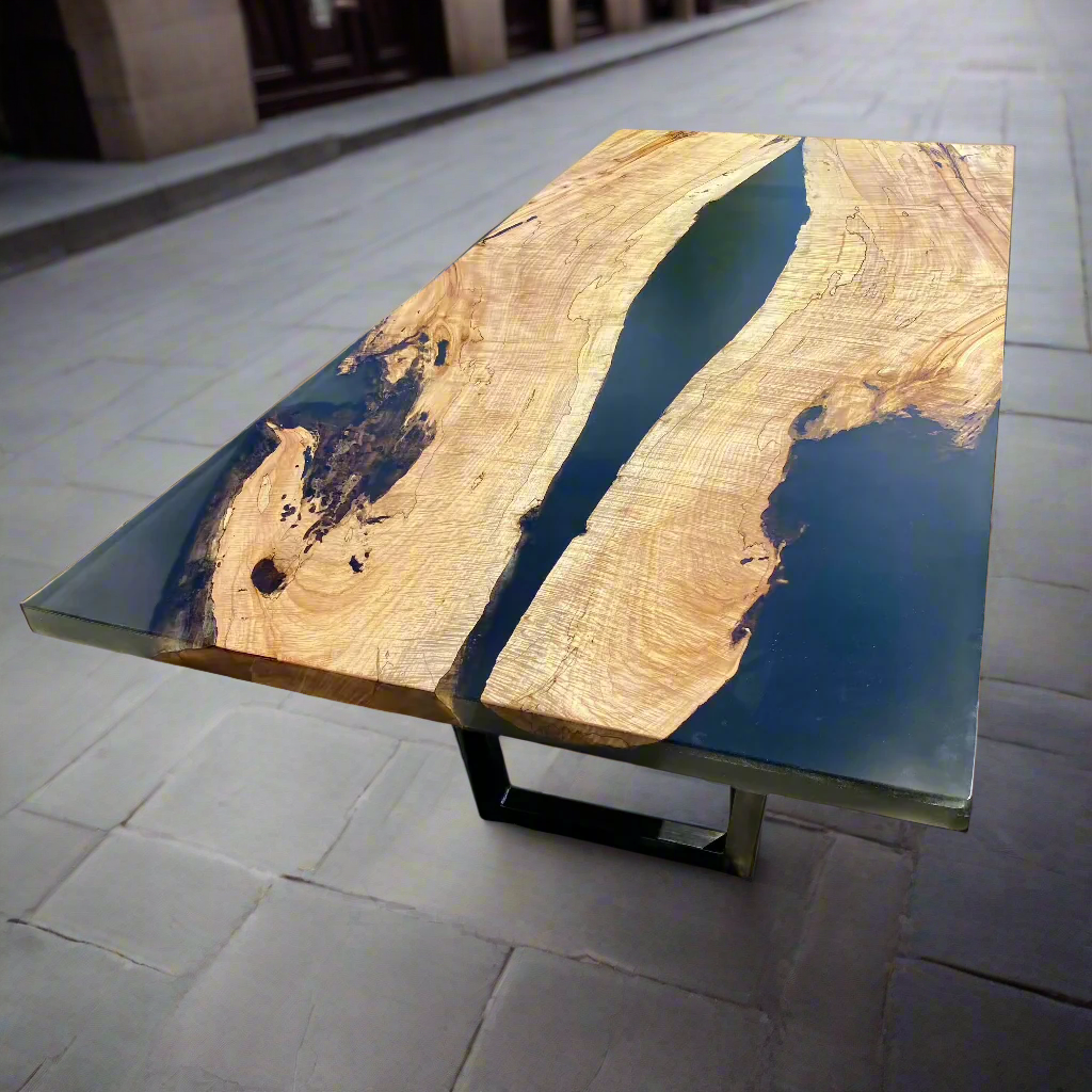 Live Edge Spalted Maple Bar Top