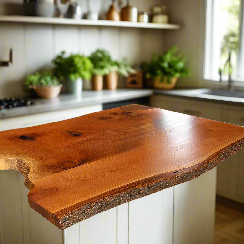 Live Edge Cherry Countertop