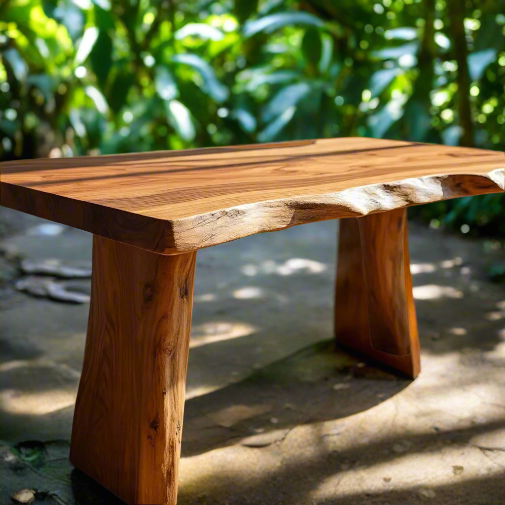 Live Edge Parota Desk