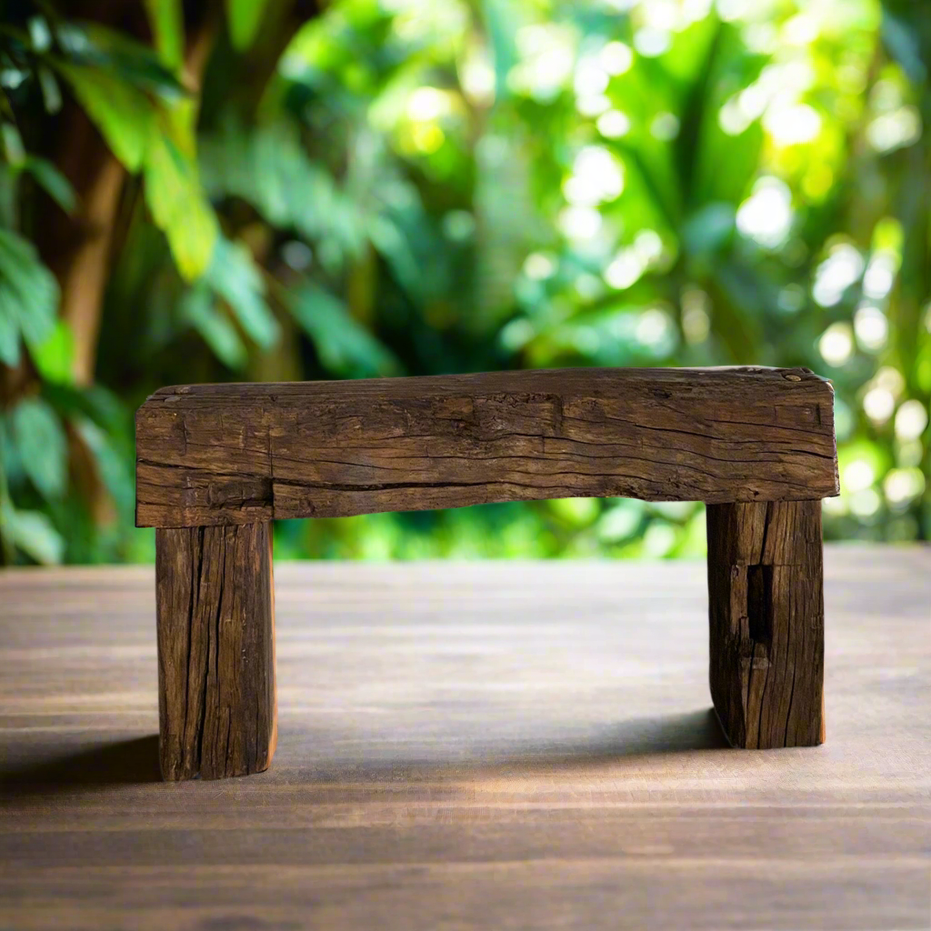 Rustic Beam Console