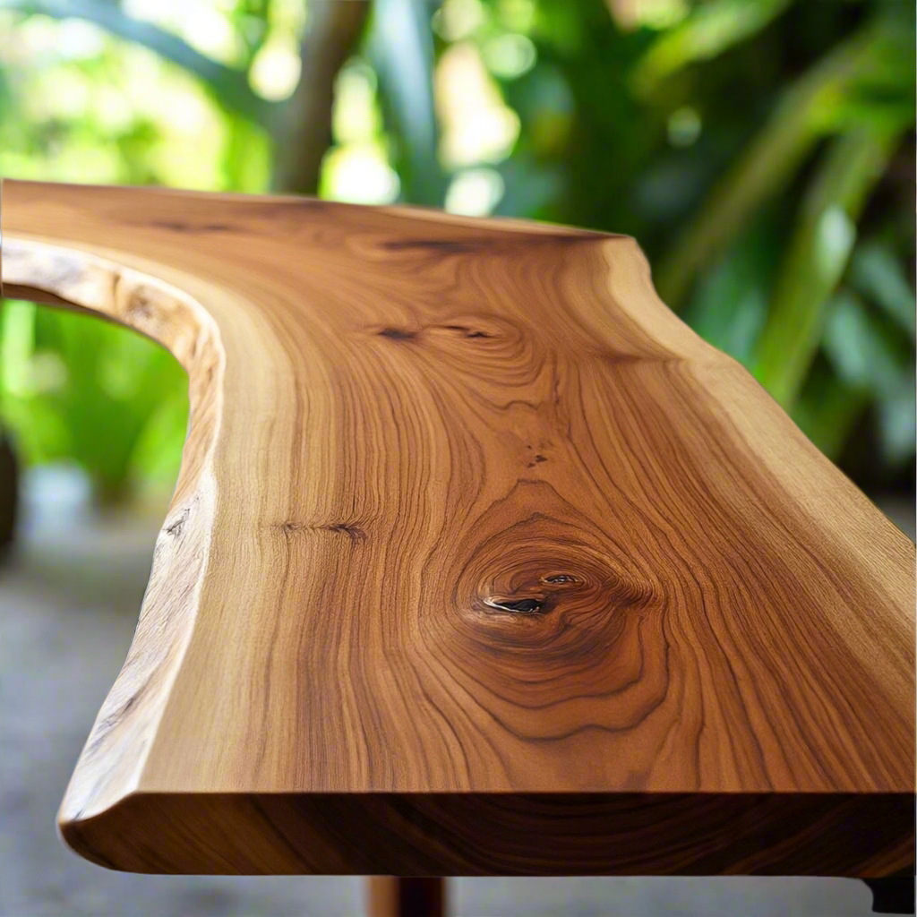 Live Edge Parota Bar Top