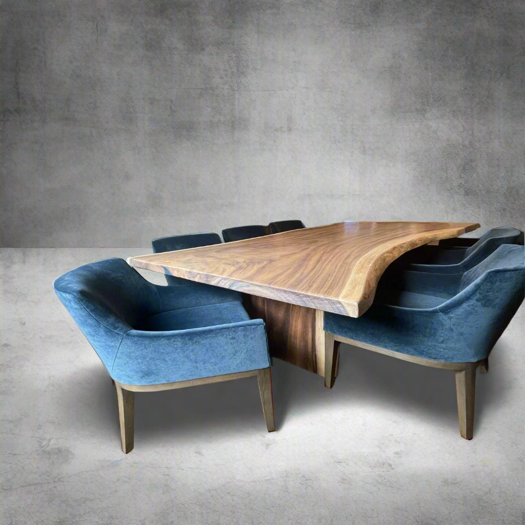 Live Edge Acacia Single Slab Table