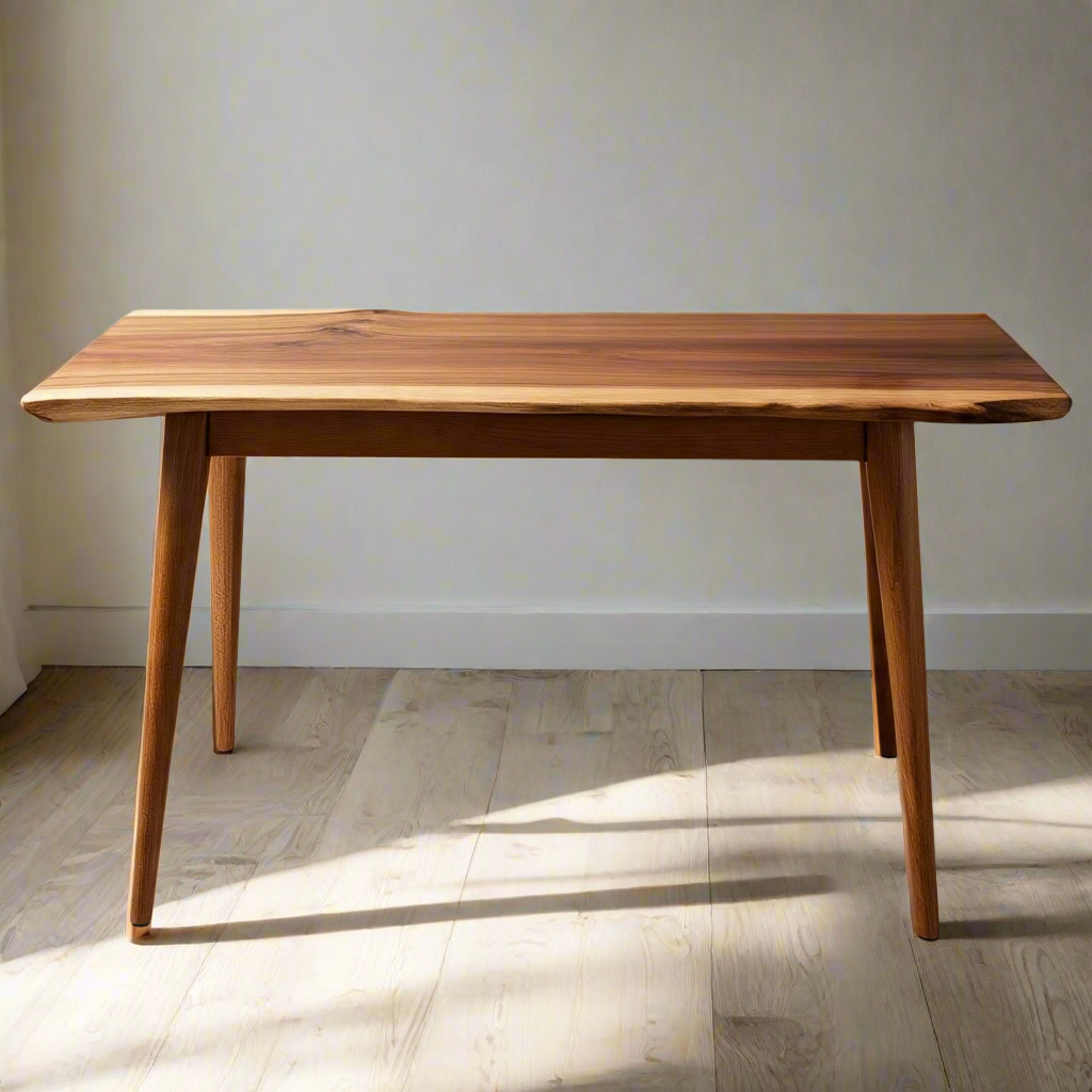 Live Edge Teak Desk