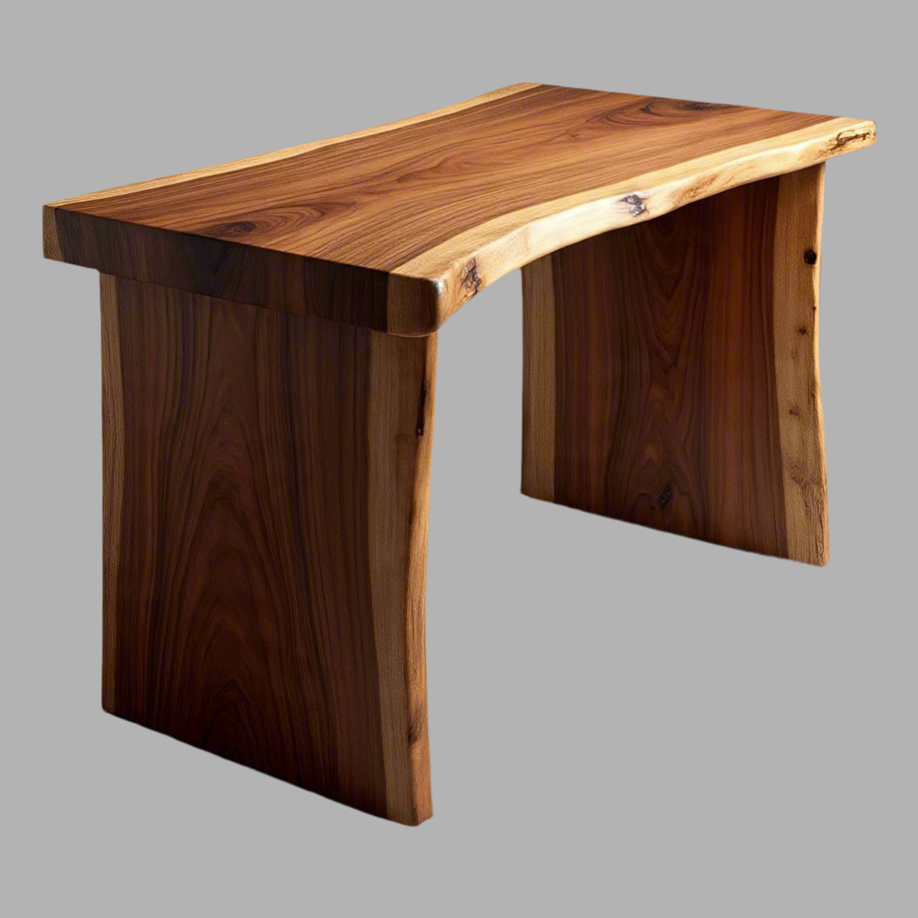 Live Edge Teak Desk