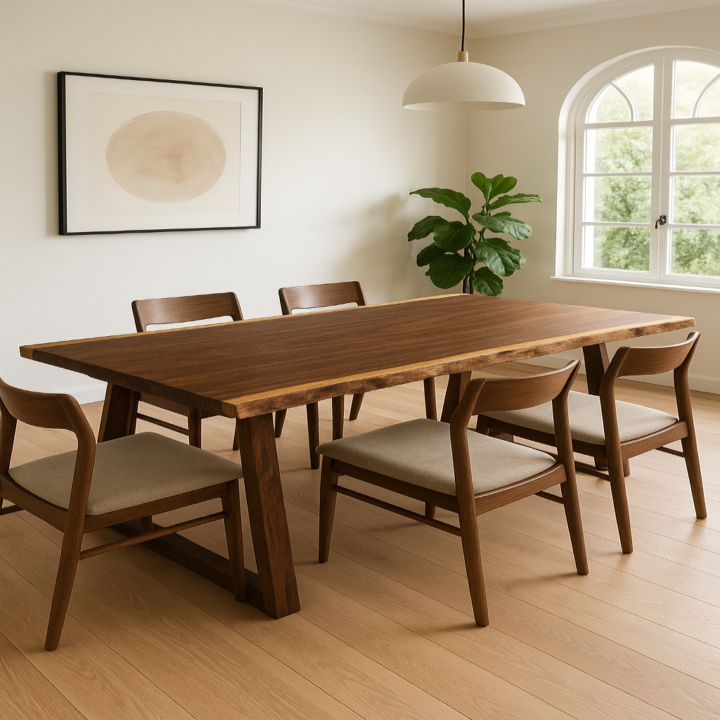 Live Edge Single Slab Ipe Table