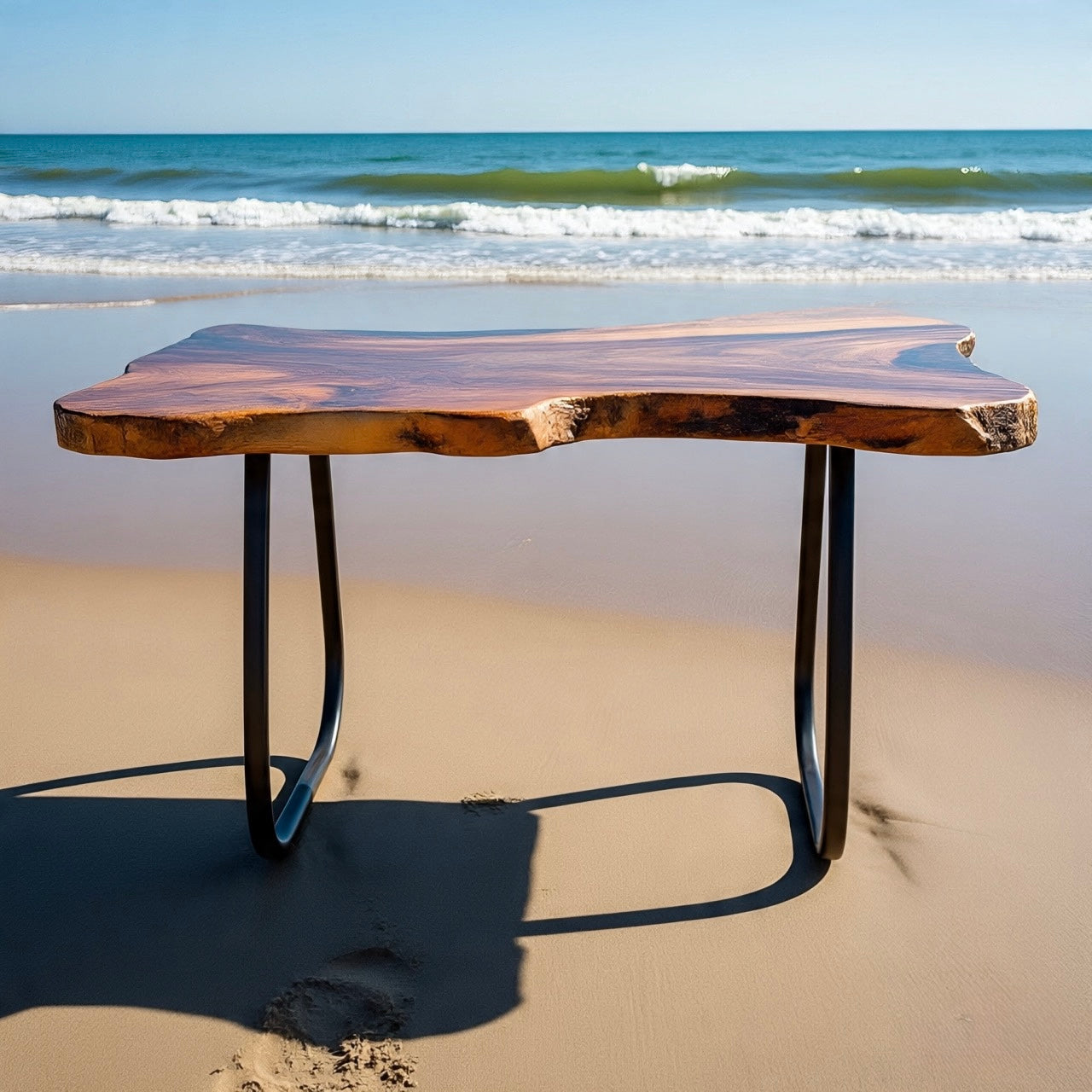 Live Edge Copper Beech Desk