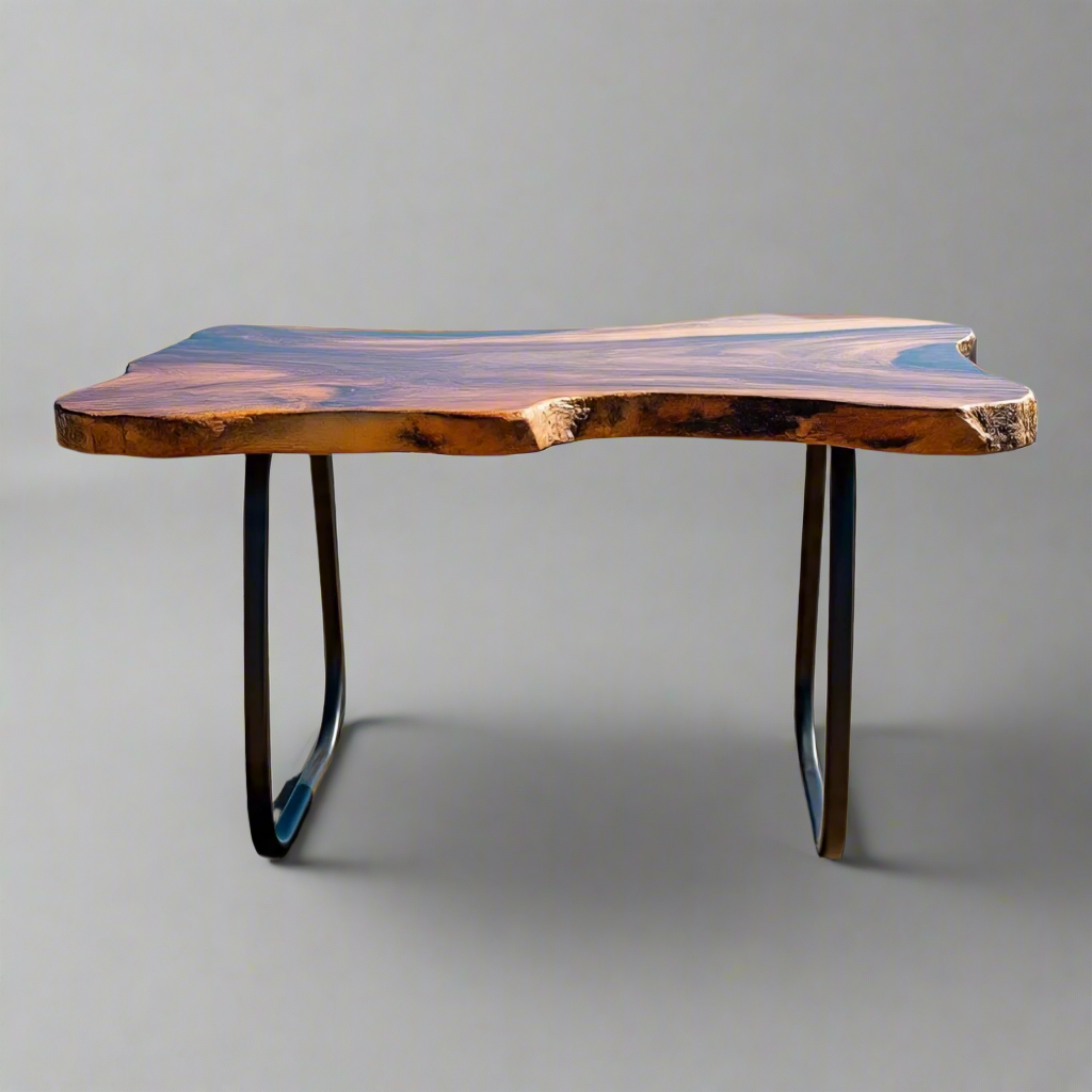 Live Edge Copper Beech Desk