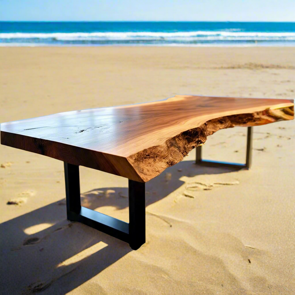 Live Edge Copper Beech Conference Table