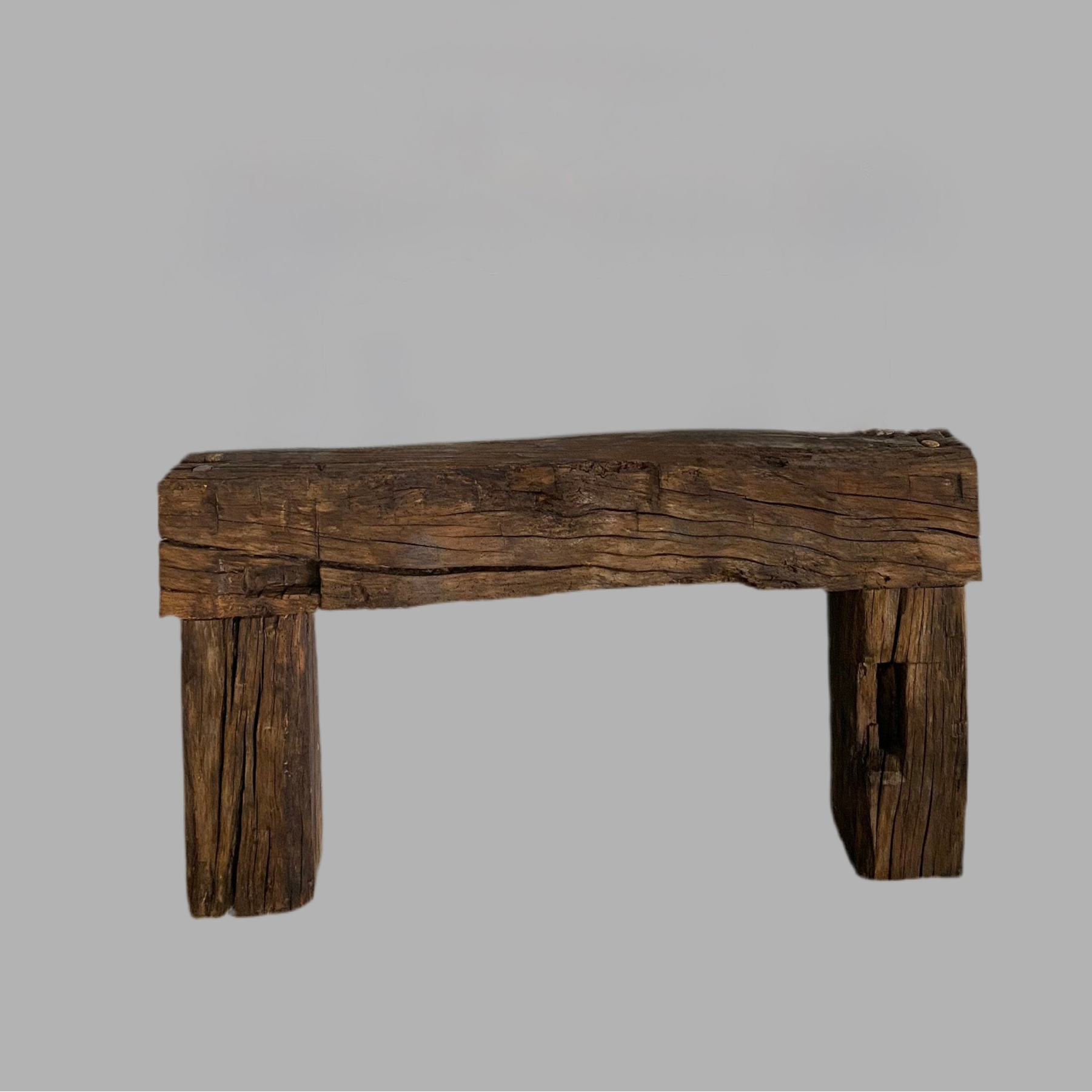 Rustic Beam Console