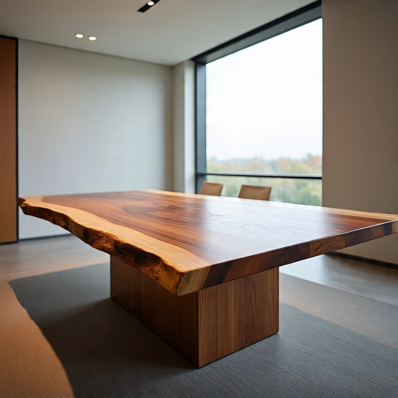 Live Edge Cherry Conference Table