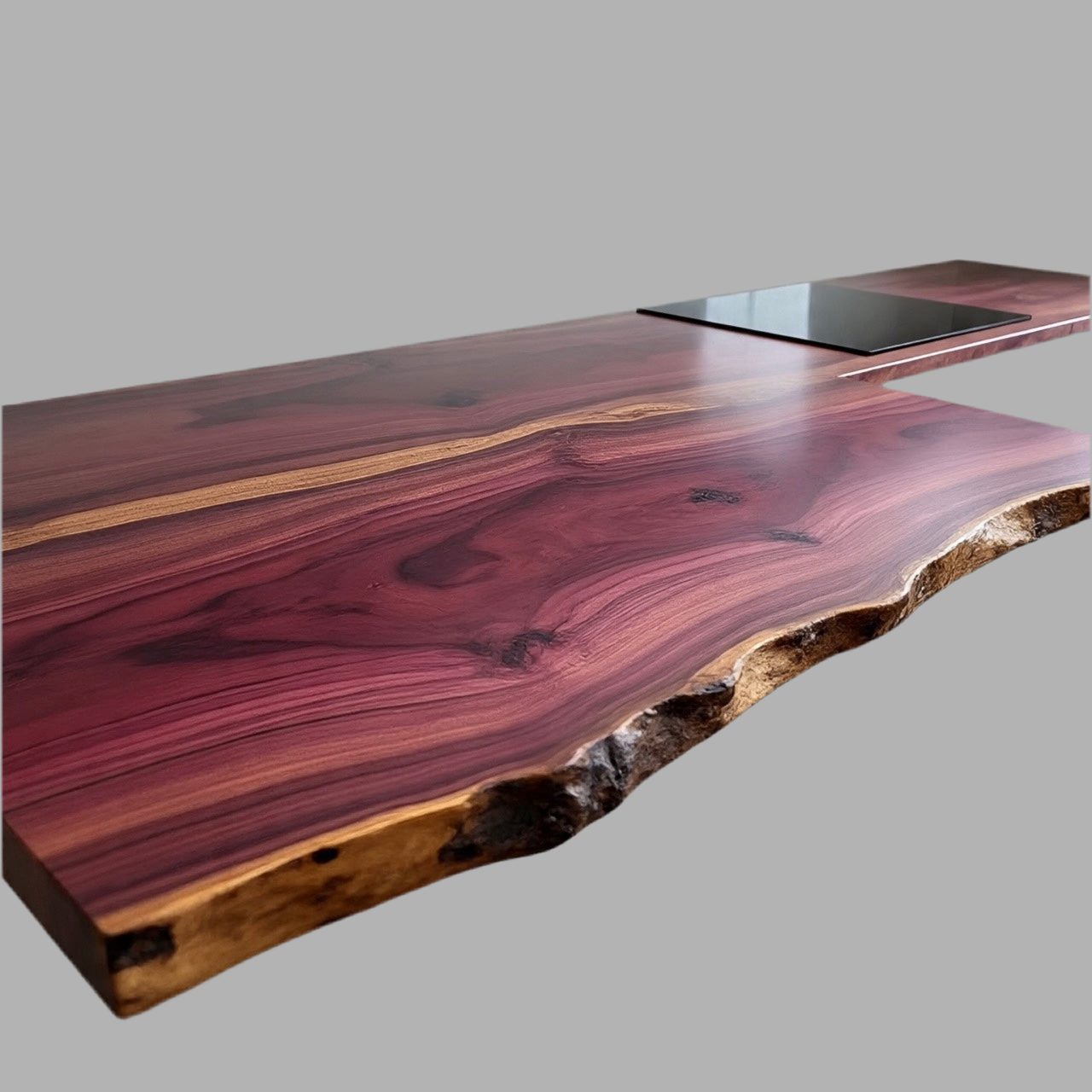 Live Edge Purpleheart Countertop
