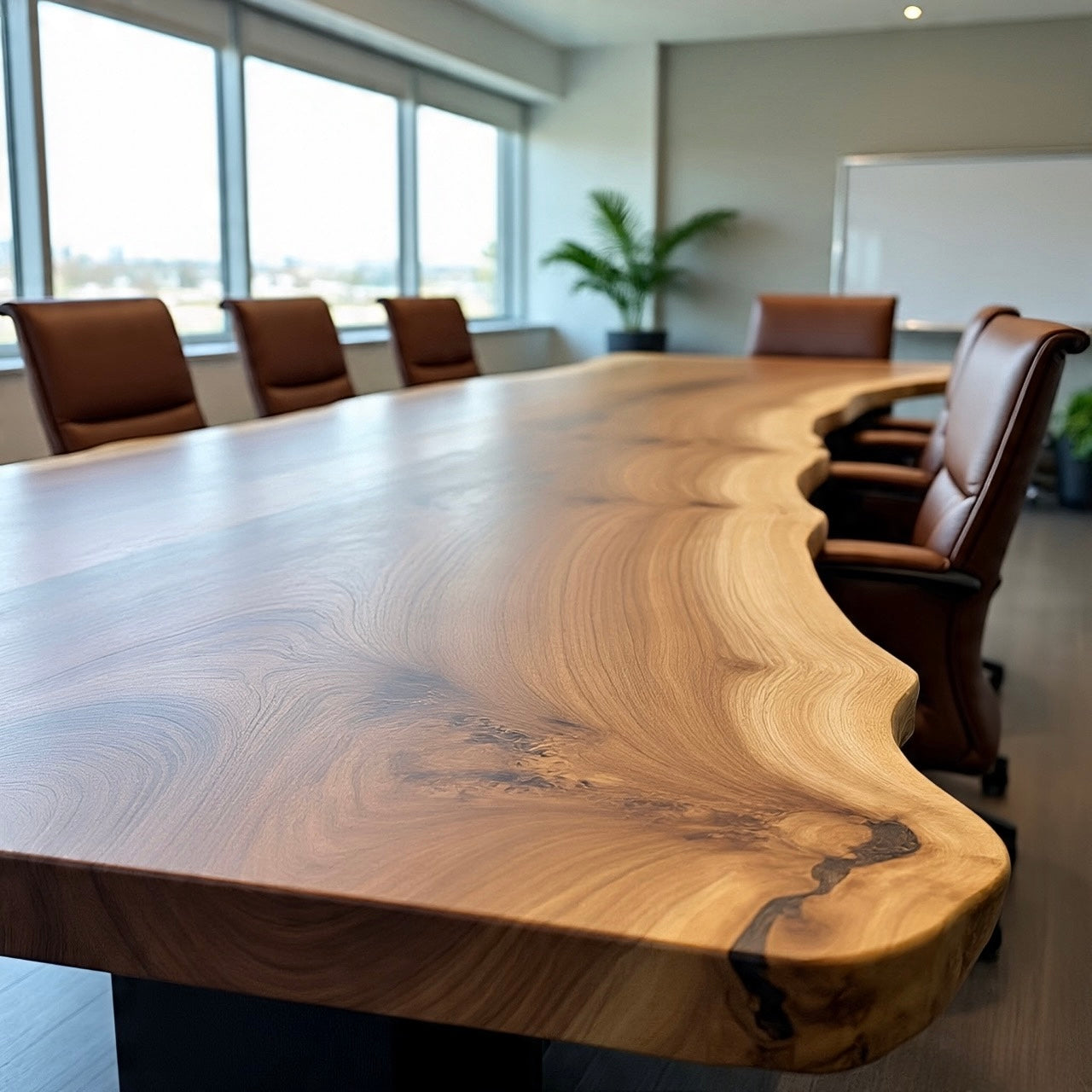 Live Edge Sycamore Conference Table