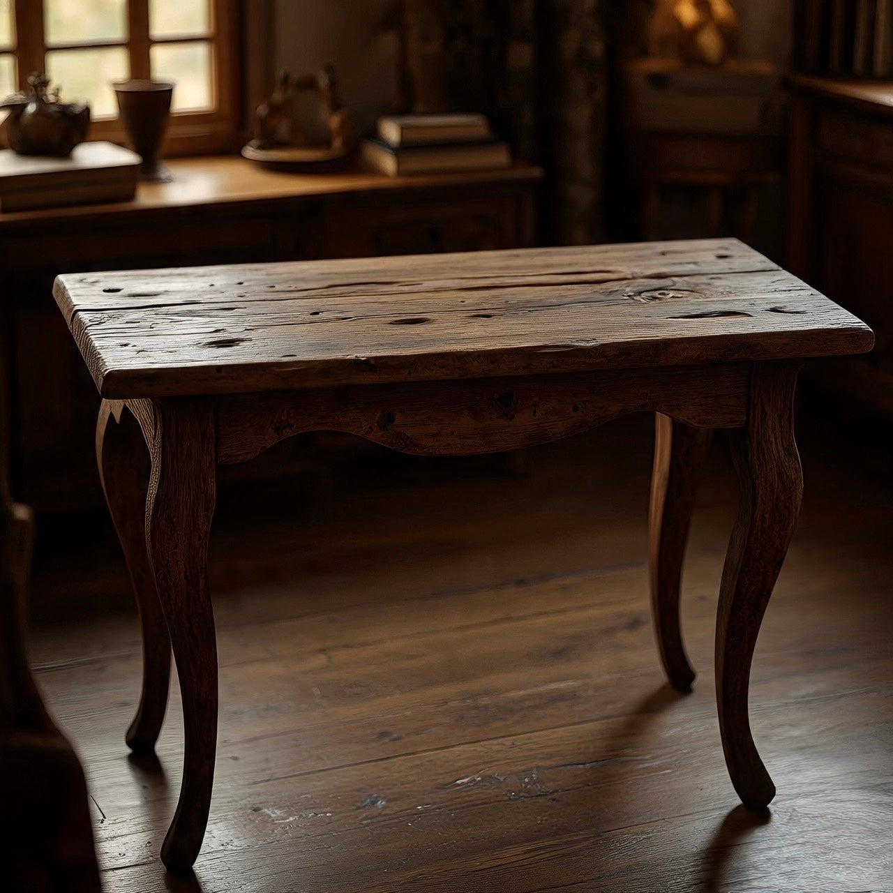 Live Edge Beetle Killed Pine Desk