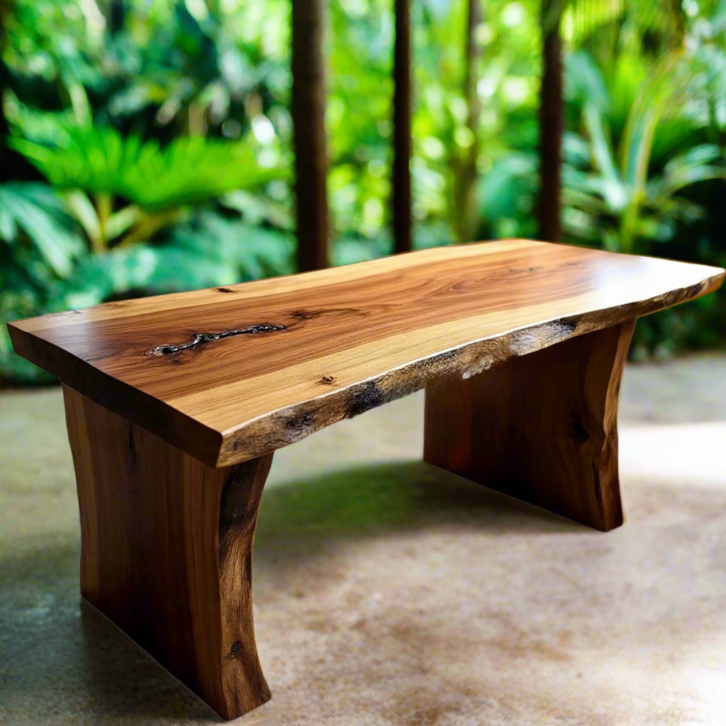Live Edge Hickory Desk