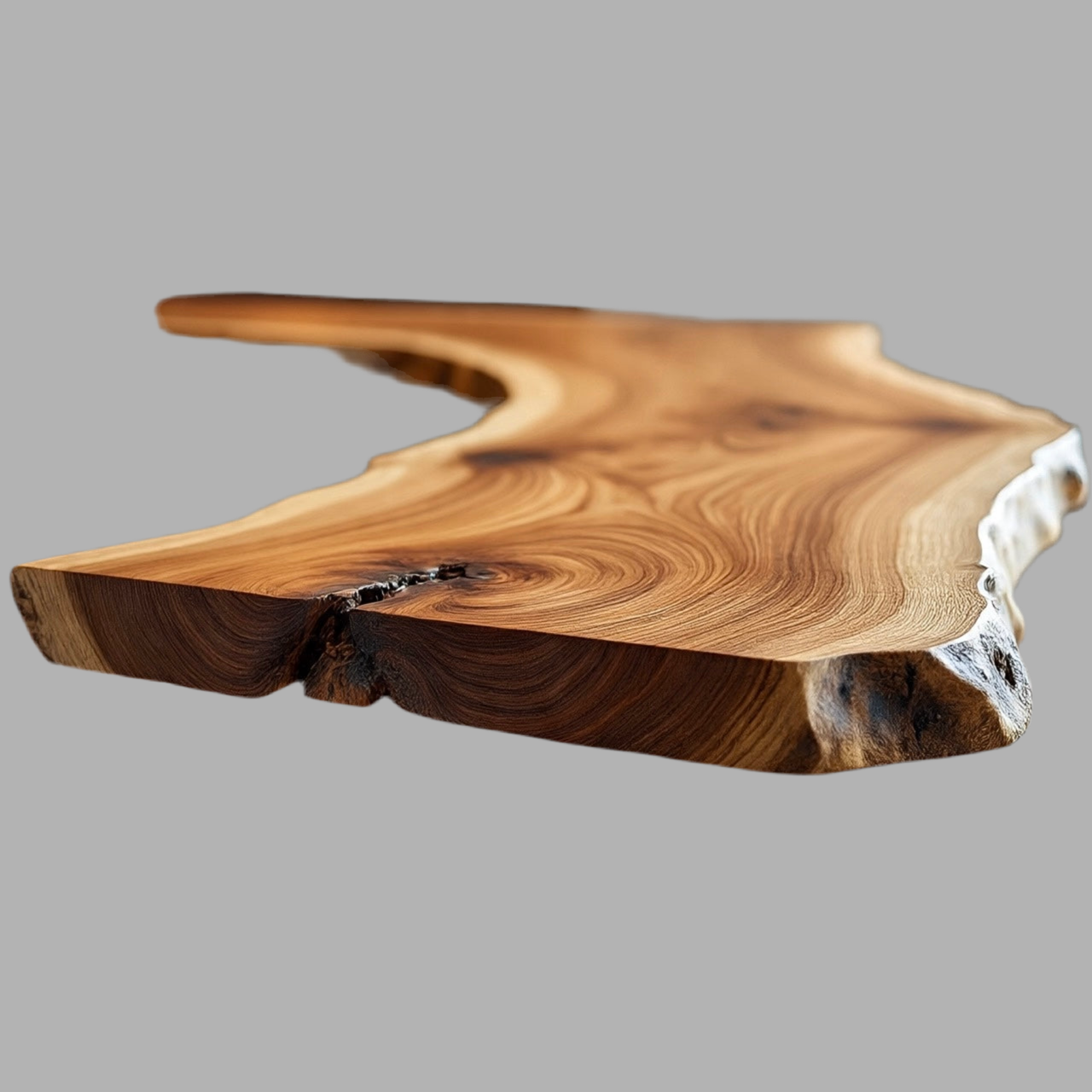 Live Edge Elm Bar Top