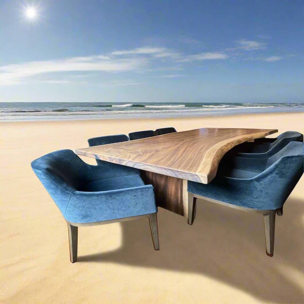 Live Edge Acacia Single Slab Table