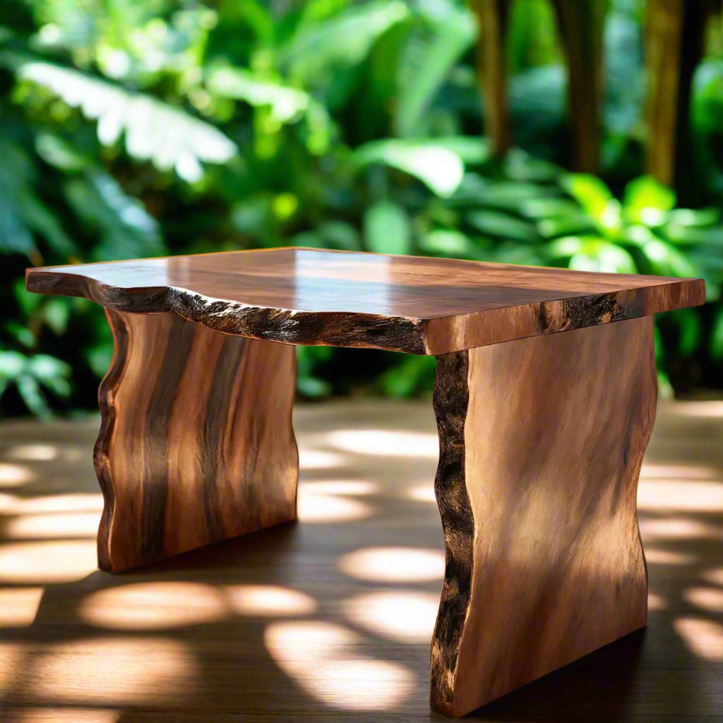 Live Edge Copper Beech Desk