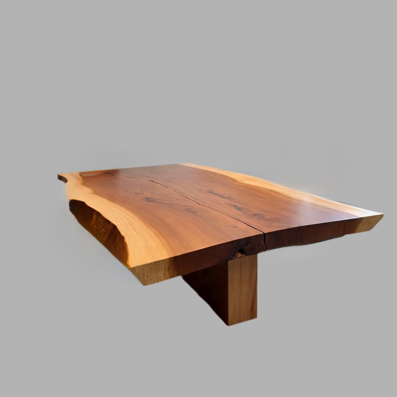 Live Edge Red Oak Conference Table