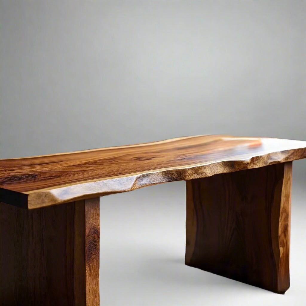 Live Edge Mahogany Desk