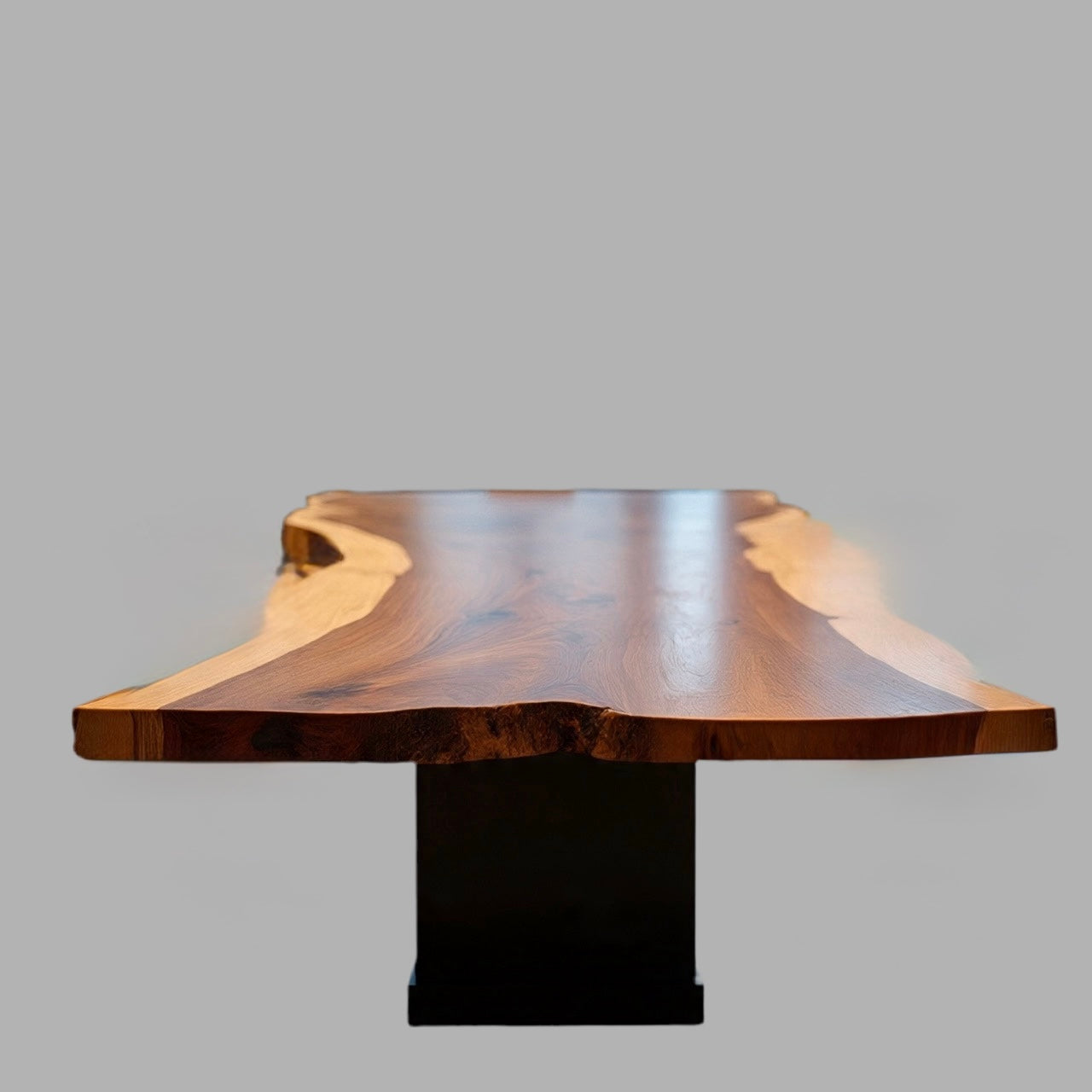 Live Edge Red Oak Conference Table