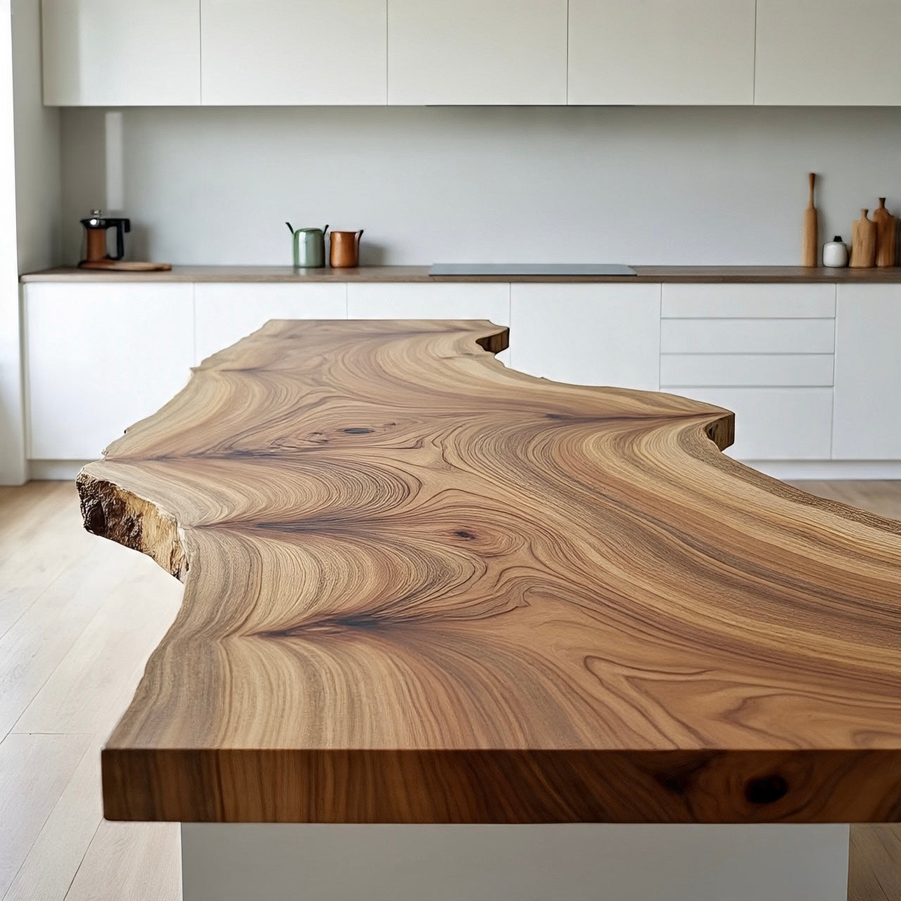 Live Edge Elm Countertop