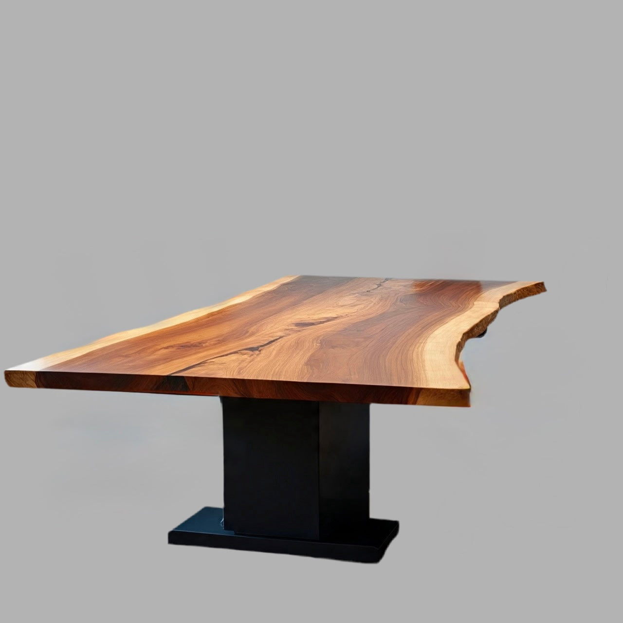 Live Edge Hickory Conference Table