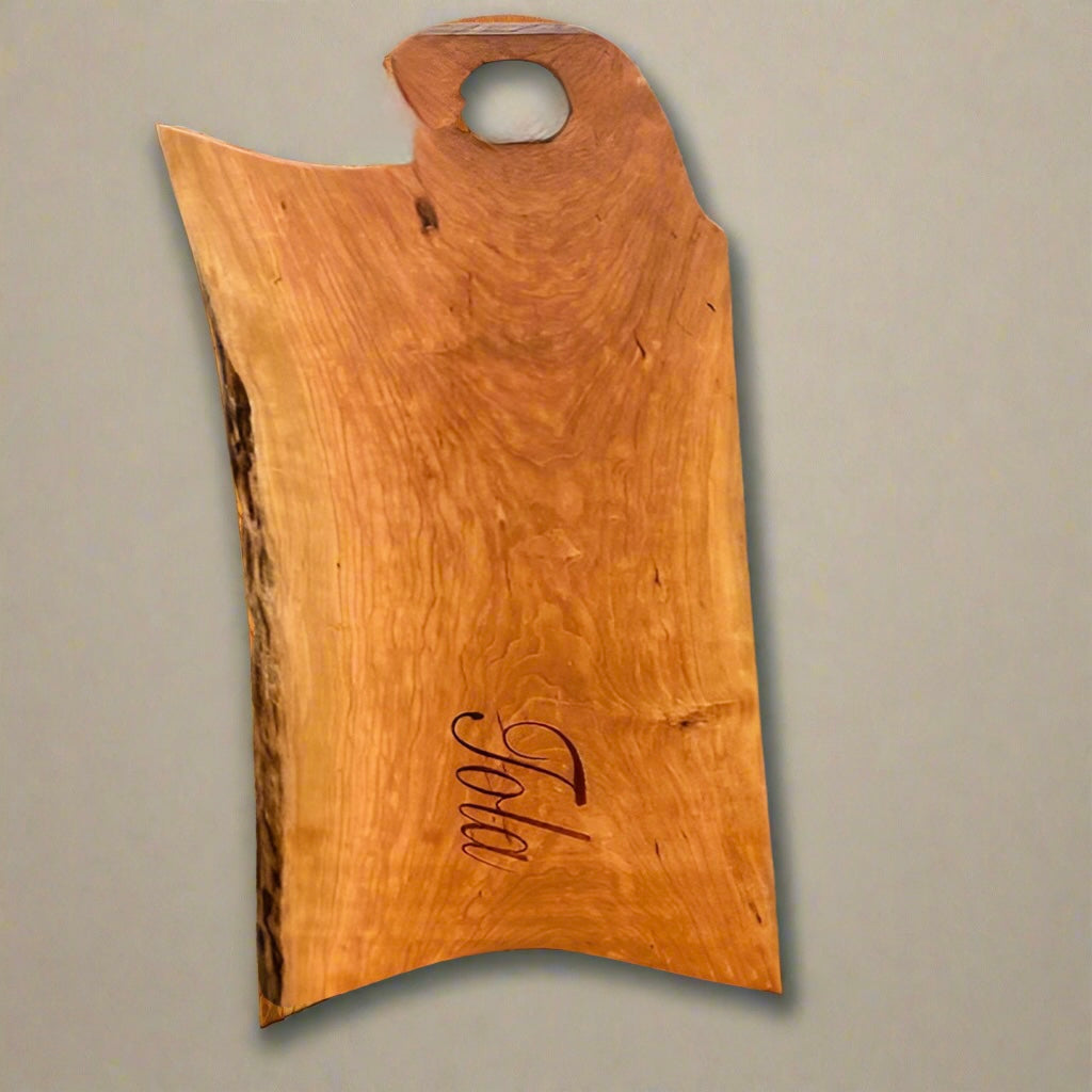 Live Edge Cherry Charcuterie Board