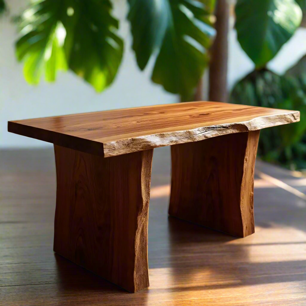 Live Edge Red Oak Desk
