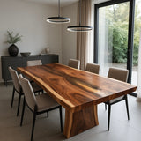 Live Edge Bookmatch Parota Dining Table
