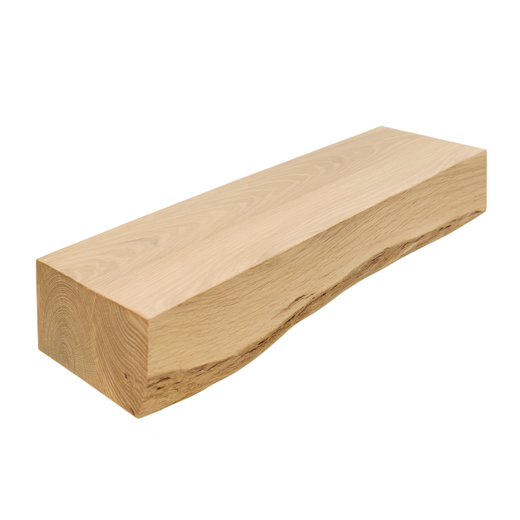 Live Edge White Oak Mantel