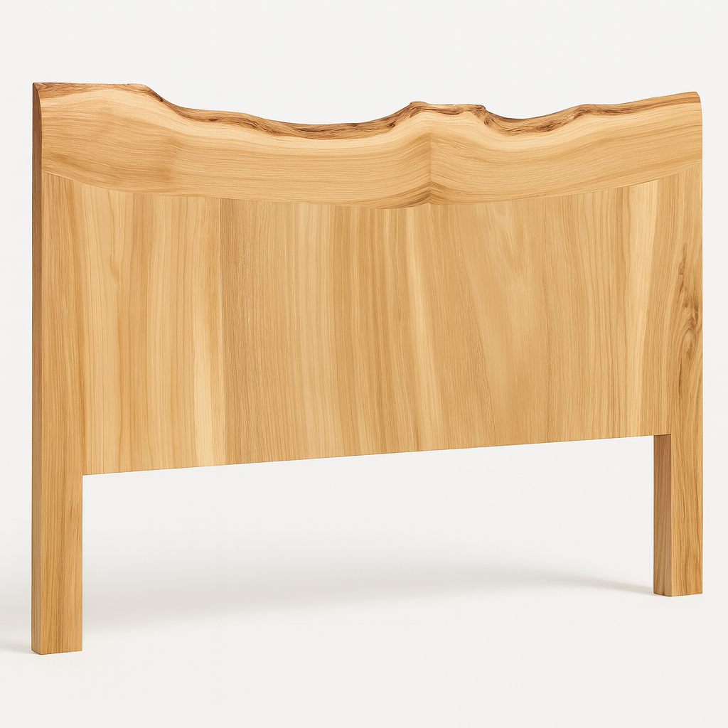 Live Edge Hickory Head Board