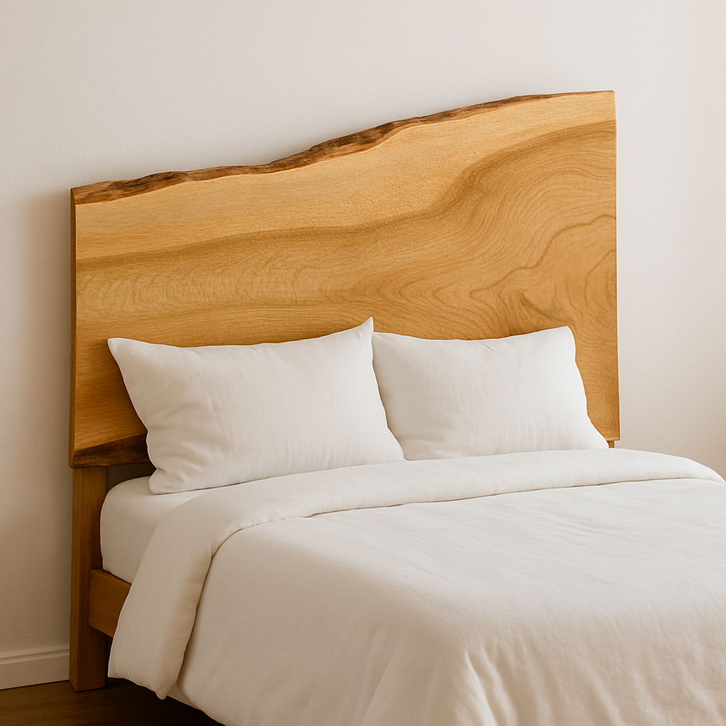 Live Edge Sycamore Head Board
