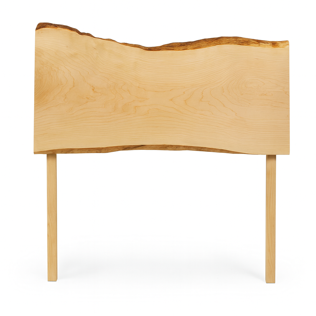 Live Edge Maple Headboard