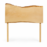 Live Edge Maple Headboard