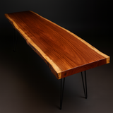 Live Edge Mahogany Bar Top