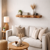 Live Edge Copper Beech Shelving