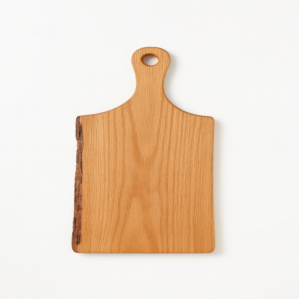 Live Edge Red Oak Charcuterie Board