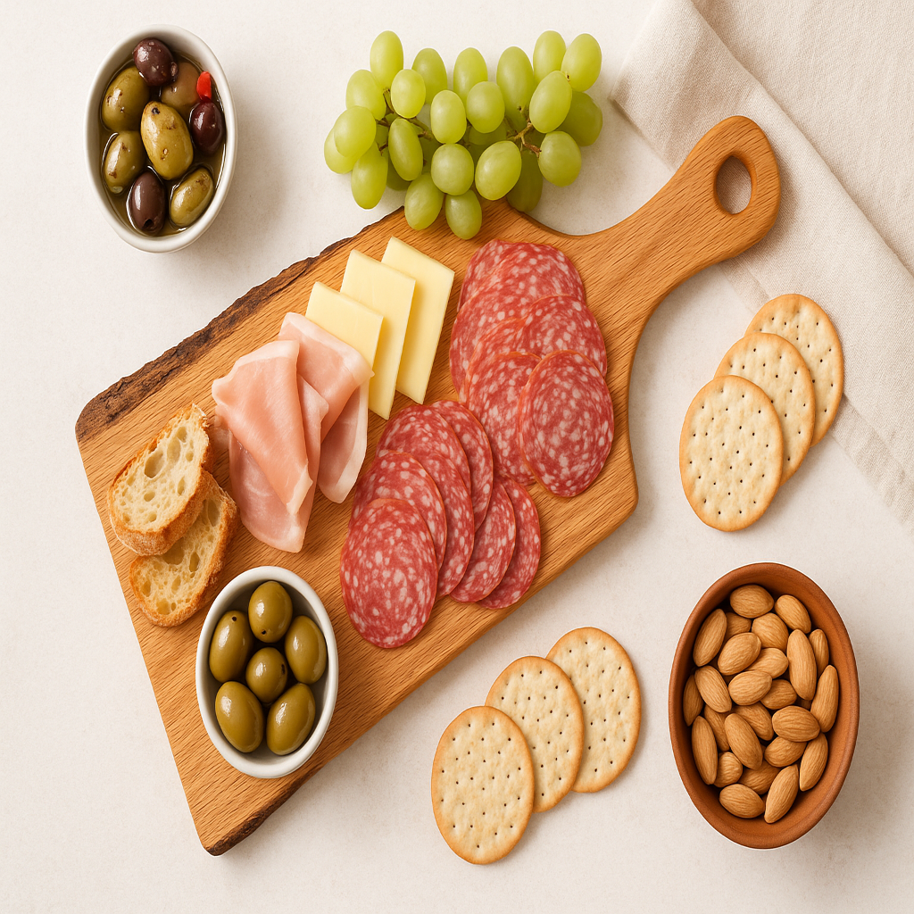 Live Edge Red Oak Charcuterie Board