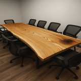 Live Edge Cedar Conference Table