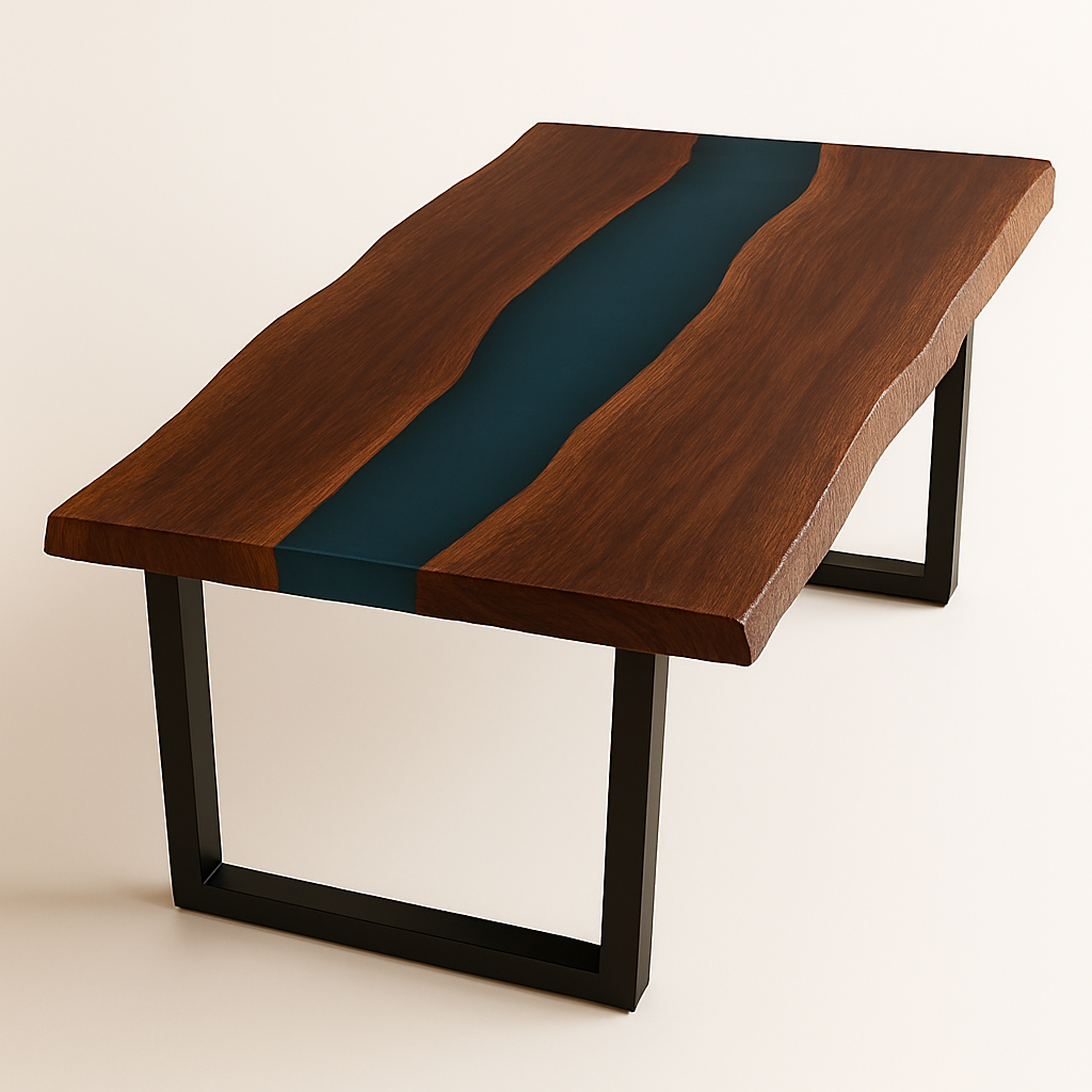 Live Edge River Ipe Dining Table