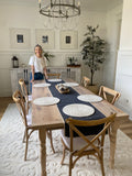 Ali Manno’s Inspo- Maple Farmhouse Dining Table