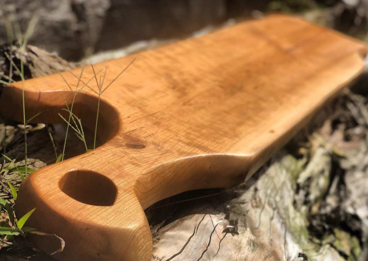 Live Edge Cherry Charcuterie Board