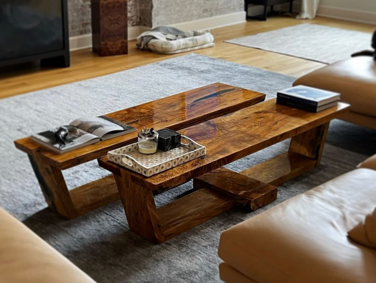 Live Edge Spalted Maple Coffee Table