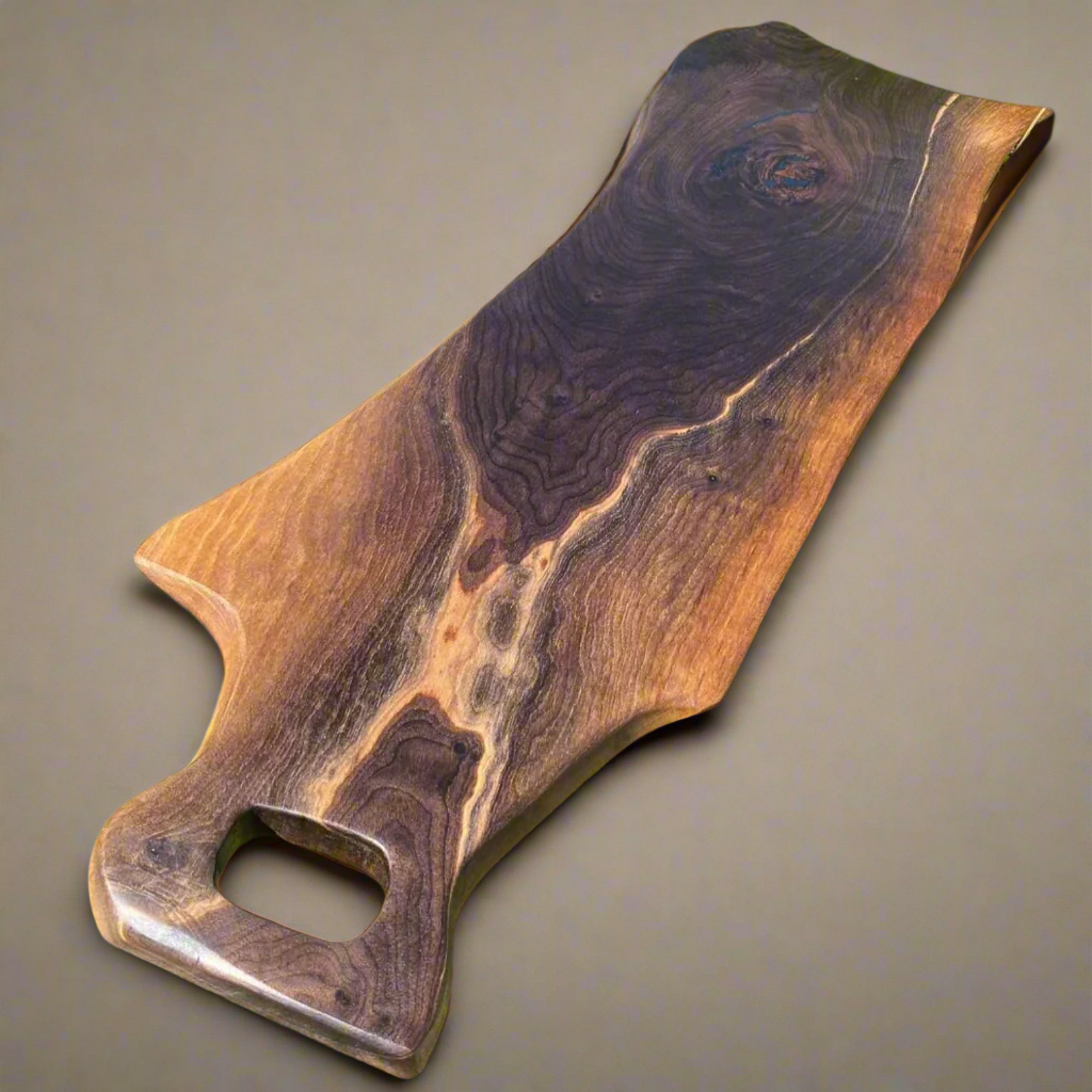 Live Edge Black Walnut Charcuterie Board
