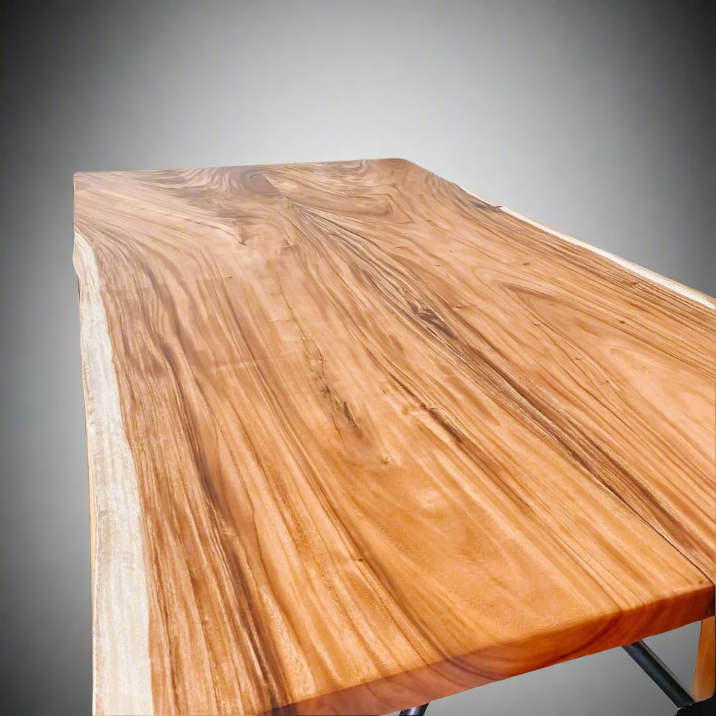 Live Edge Jointed Acacia Dining Table