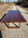 Live Edge Jointed Black Walnut Dining Table